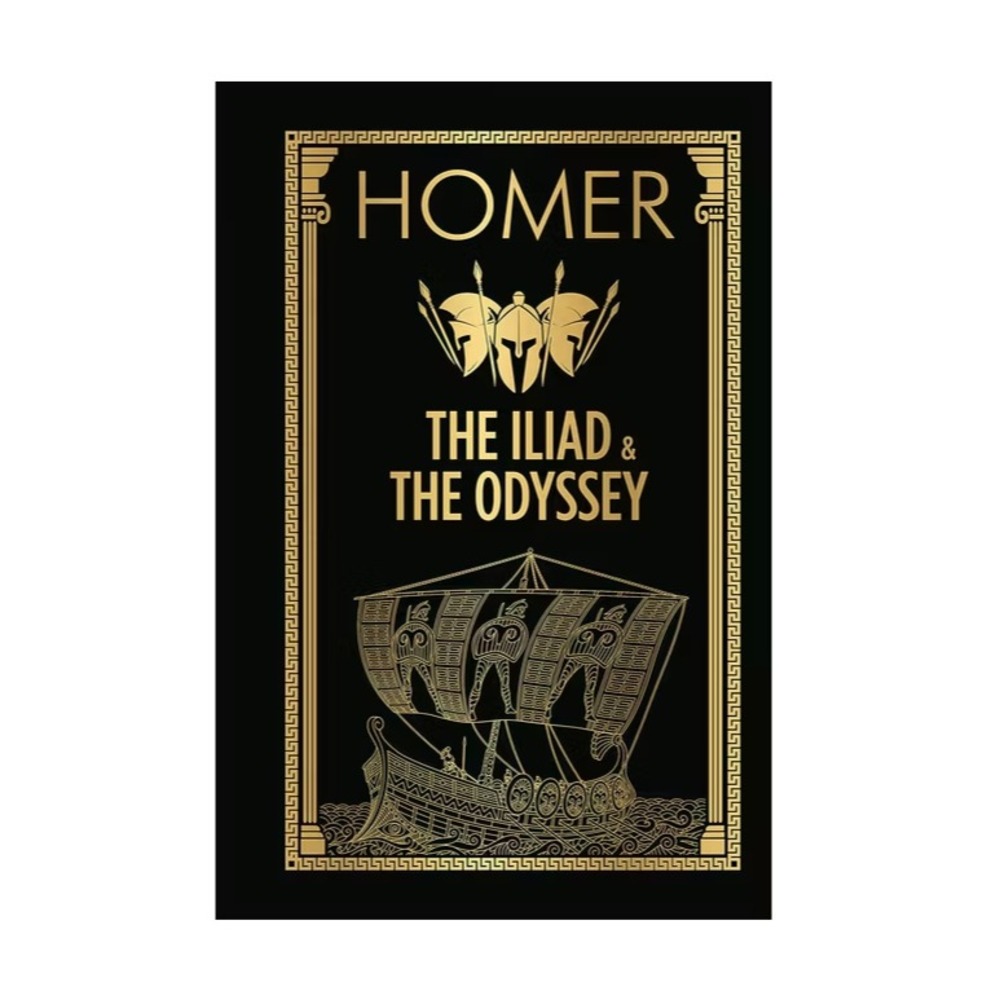 HOMER THE ILIAD & THE ODYSSEY~HARD COVER~NEW ~SEALED